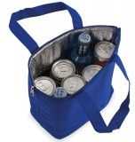 Bolsa de playa nevera azul
